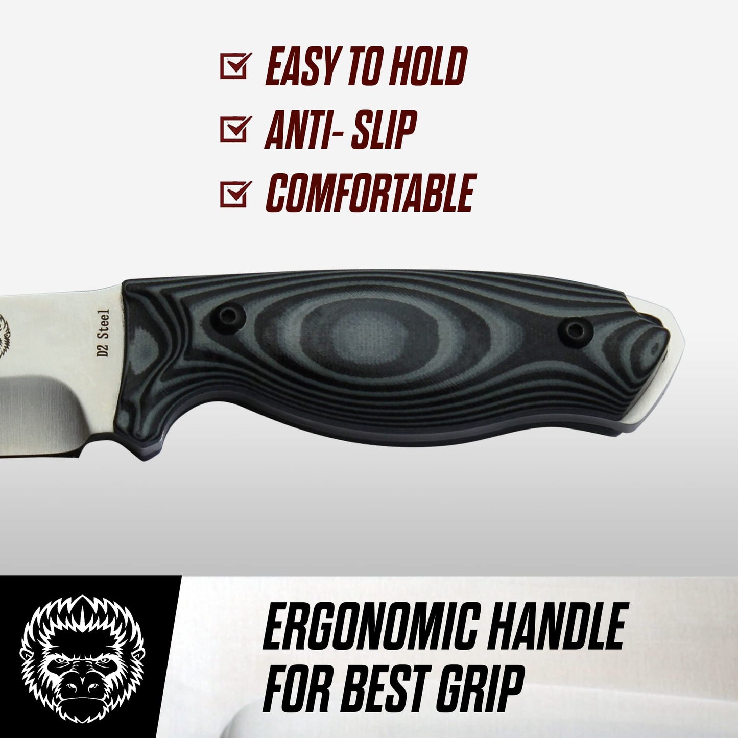 Ultimate Silverback Survival Knife Gift Set for Outdoor Enthusiasts - Korvel