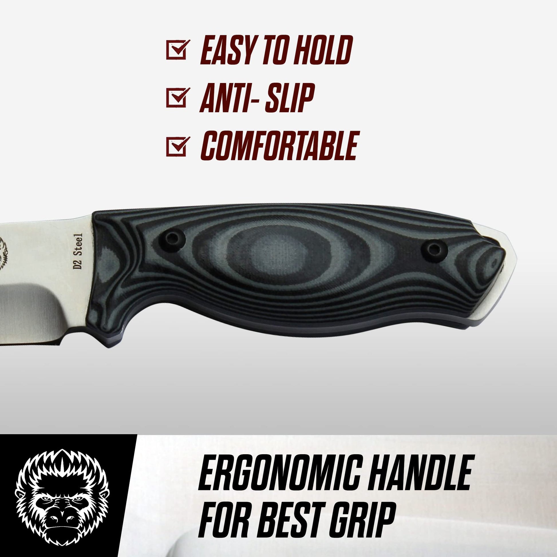 Ultimate Silverback Survival Knife Gift Set for Outdoor Enthusiasts - Korvel