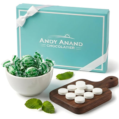 Andy Anand Sugar Free Mint Candy Fizz - 300 Pcs | Keto Vegan Gluten Free