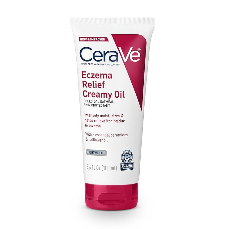 CeraVe Eczema Relief Creamy Oil for Dry Skin (3.4 oz)