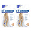 Medias Pantyhose de Compresión Firme Truform 1756 - Negro, Grande