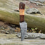 Premium Damascus Skinning Knife with Elegant Rosewood and Olive Wood Handle - Korvel