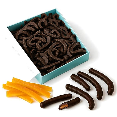 Andy Anand Dark Chocolate Orange Peels Gift Box - 1 lb