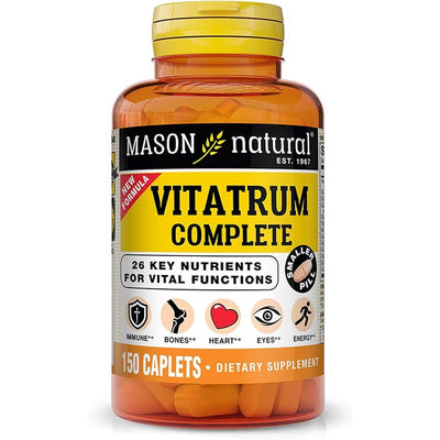 Mason Natural Vitatrum Multivitamínico Completo - 150 Tabletas