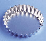Premium Tartlette Pans - 4" x 3/4" Solid Bottom