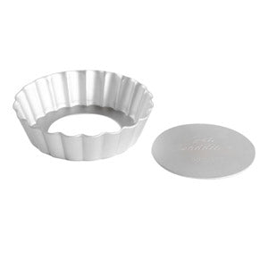 Fluted Tartlet / Quiche Pan with Removable Bottom - 8 Sizes