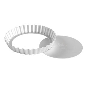 Fluted Tartlet / Quiche Pan with Removable Bottom - 8 Sizes
