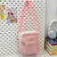 Stylish Contrast Color Crossbody Bag for Students