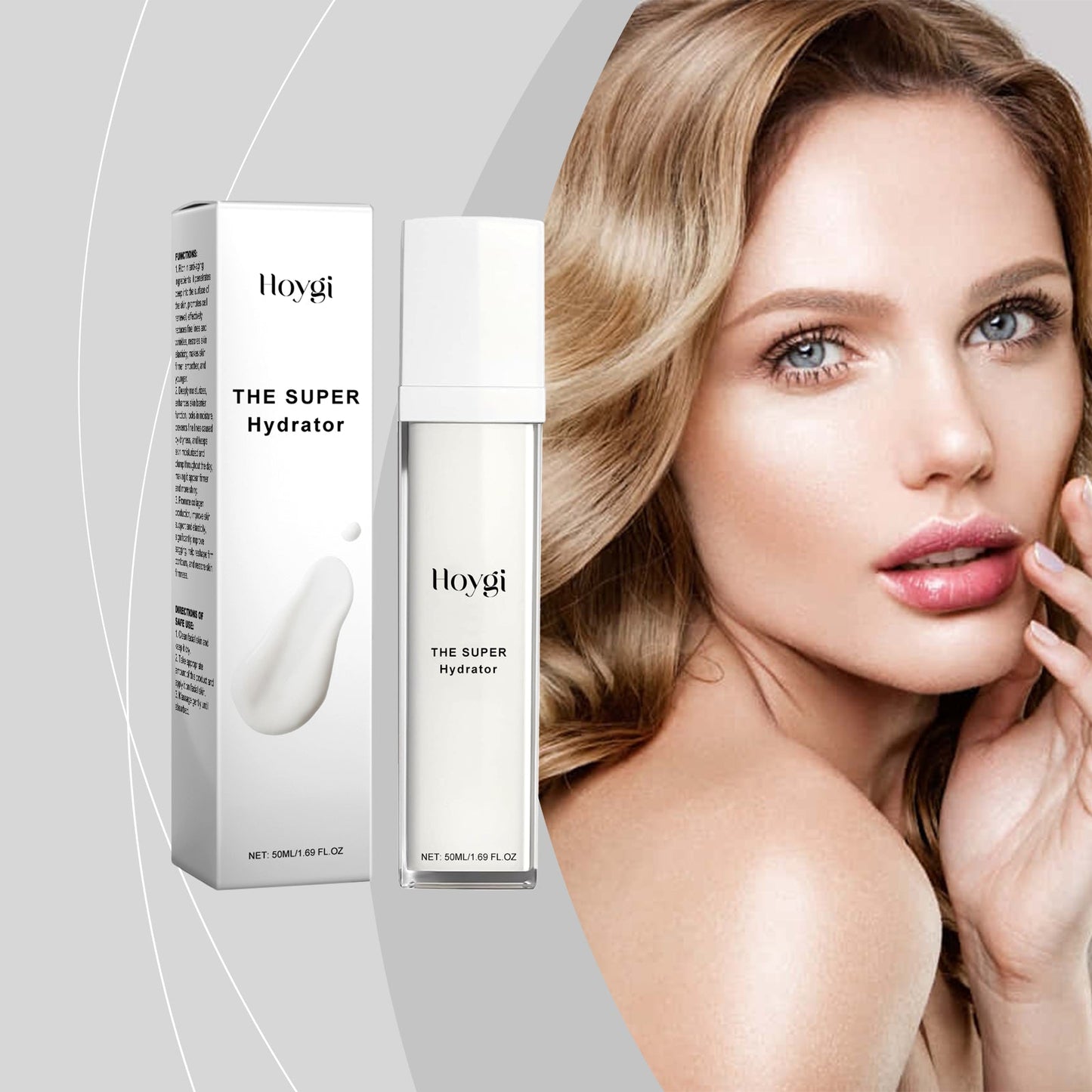 Essence hydratante à l'acide hyaluronique pour une peau radieuse