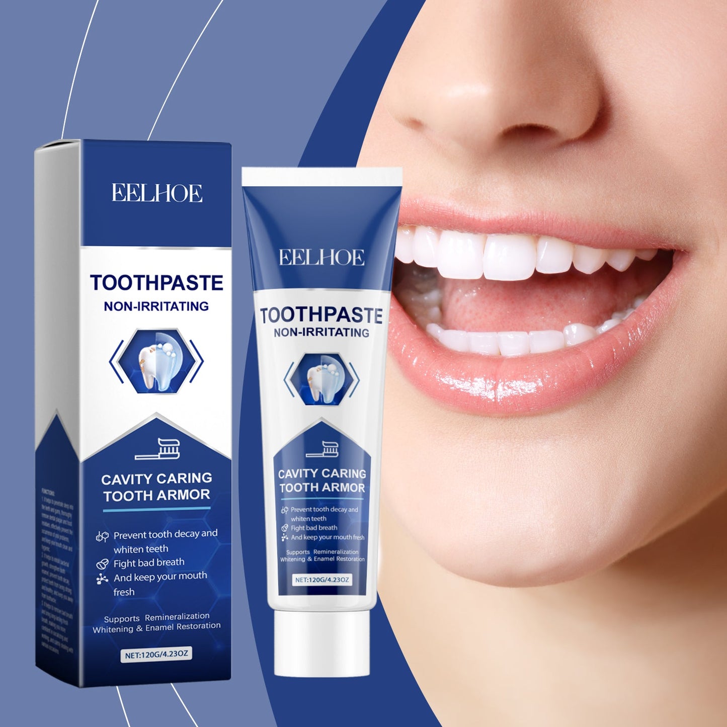Clean Toothpaste Breath Fresh And Gentle Clean Mouth Care Teeth Shine Care Toothpaste - Korvel