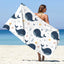 Double-Sided Velvet Microfiber Beach Towel