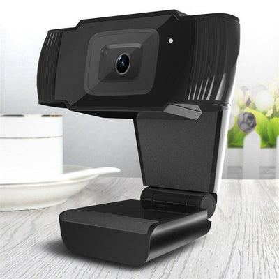 720p HD Webcam with Microphone for Clear Video Calls