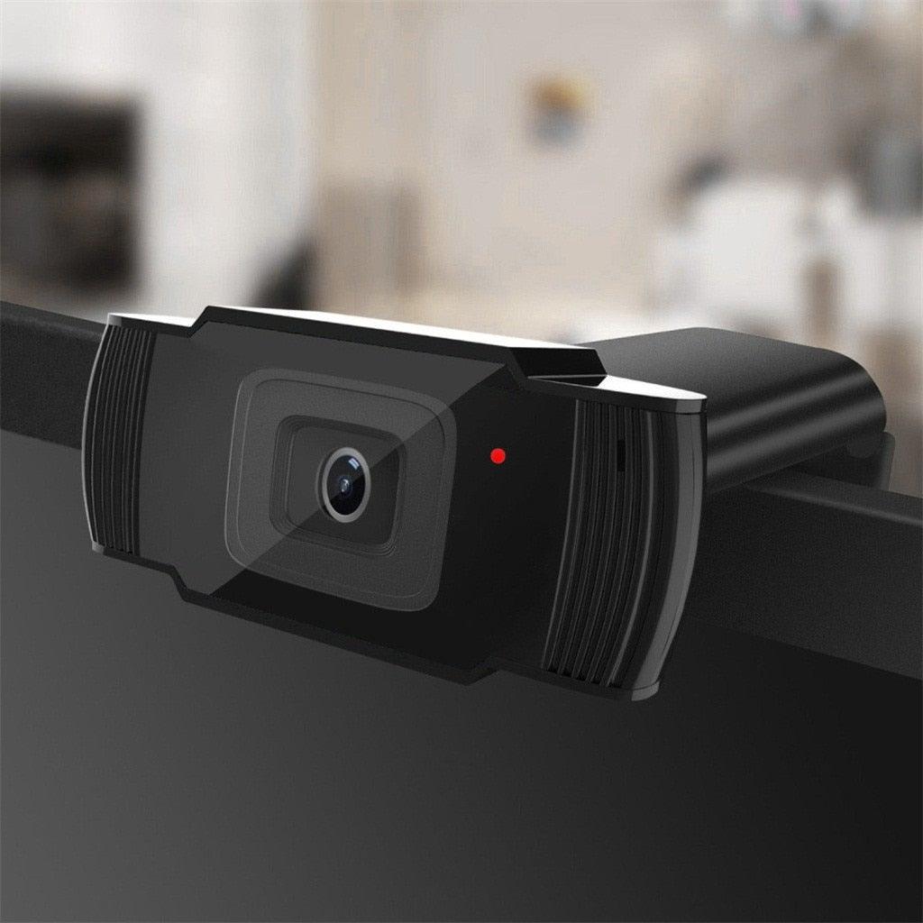 720p HD Webcam with Microphone for Clear Video Calls