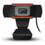 720p HD Webcam with Microphone for Clear Video Calls