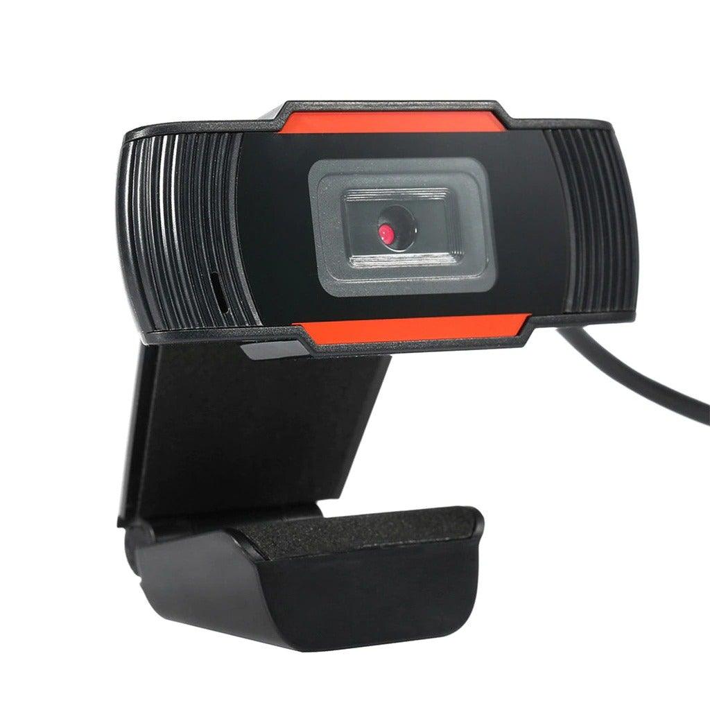 720p HD Webcam with Microphone for Clear Video Calls
