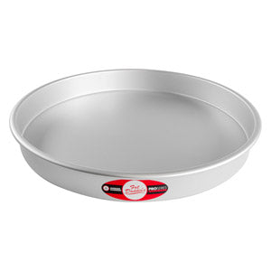 Fat Daddio's Round Aluminum Bakeware Pans - 16-Gauge, 2" High