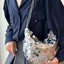 Sequin Chain Crossbody Bag - Korvel