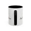 Purrseverance Accent Coffee Mug - Stylish & Functional