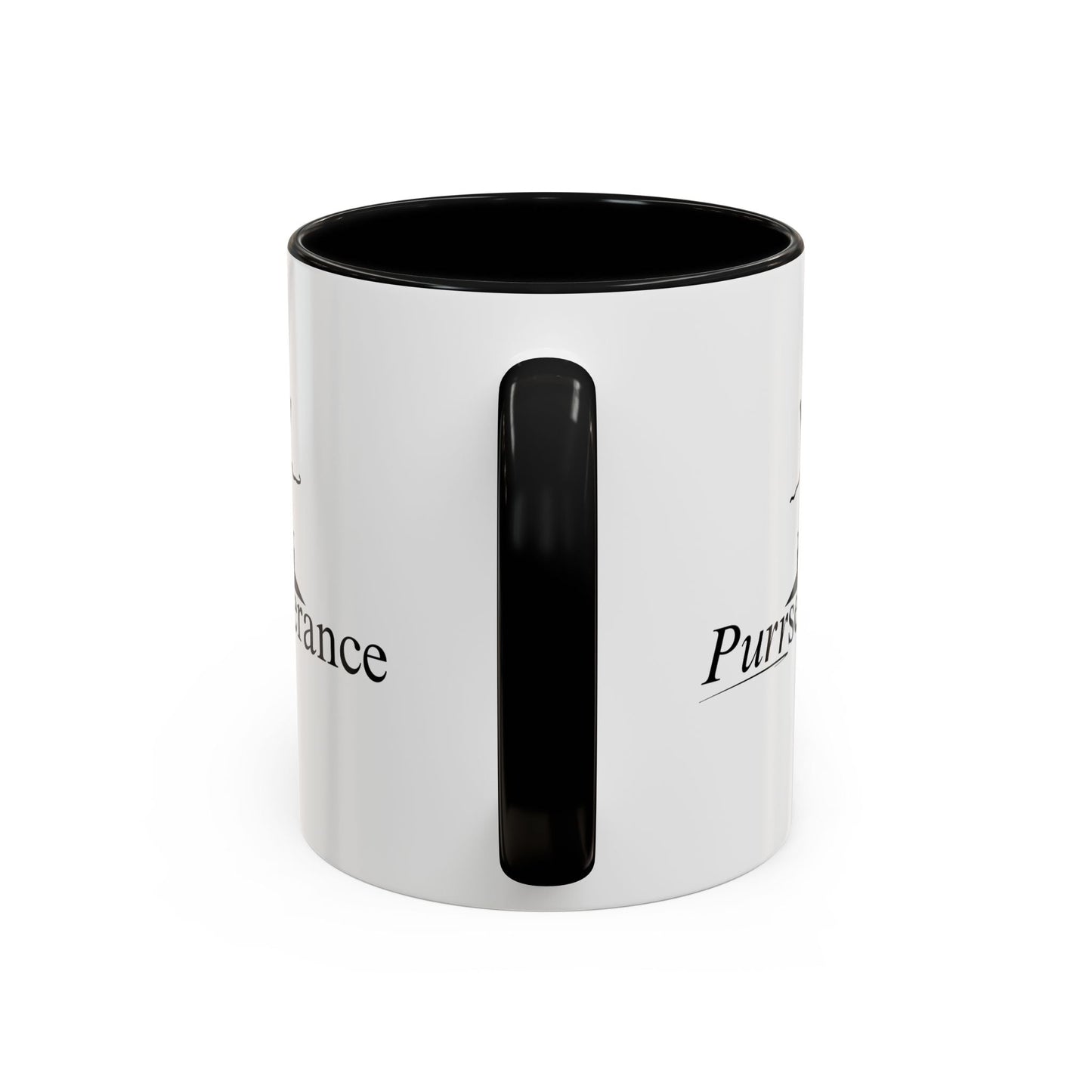 Purrseverance Accent Coffee Mug - Stylish & Functional