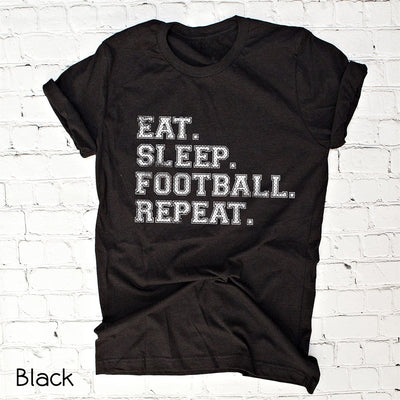 Eat, Sleep, Football Tee - Korvel