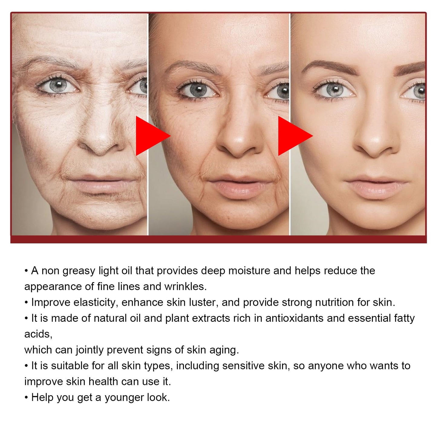Retinol Face Essence, Reduces Lines, Firming Skin, Hydrating And Anti-Wrinkle Serum - Korvel