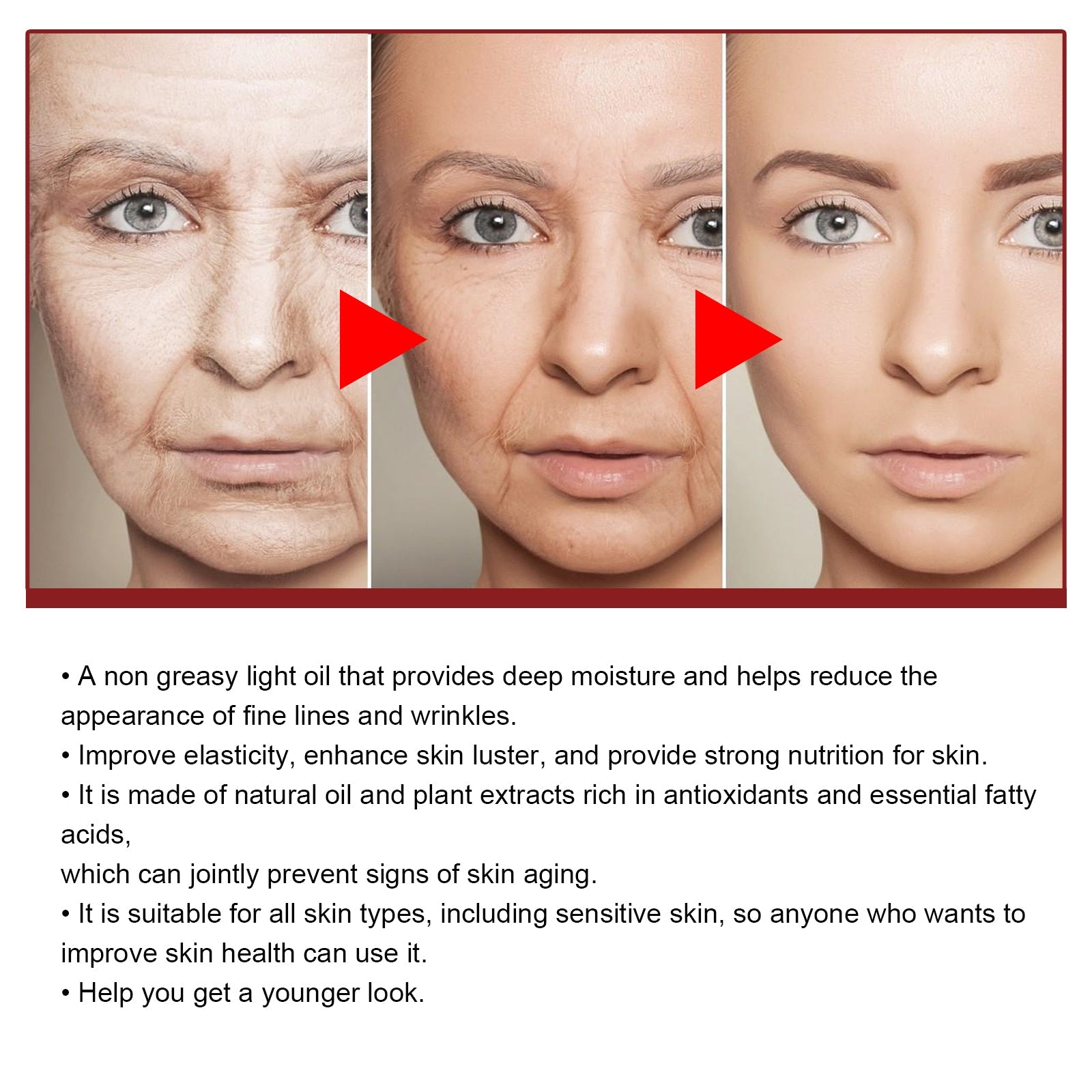 Retinol Face Essence, Reduces Lines, Firming Skin, Hydrating And Anti-Wrinkle Serum - Korvel