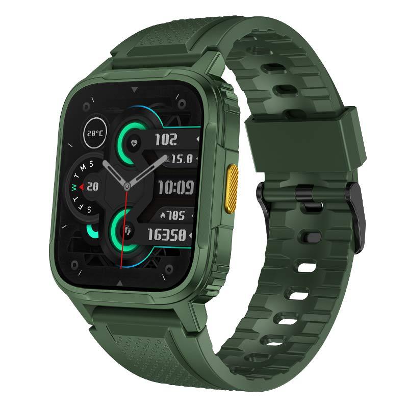 Smart Watch Outdoor Three proof 3-meter Waterproof Cross border Bluetooth Call Bracelet Monitoring Heart Rate and Blood Oxygen - Korvel