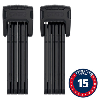 Abus Bordo Granit XPlus 6500 Folding Lock Set - 90cm Black