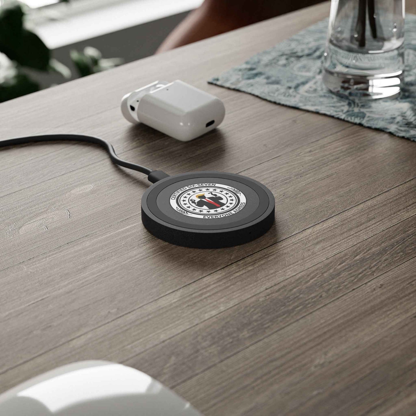 Certified Six-Seven Wireless Charger - Premium Desk Charging Solution