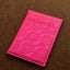 Luxury Elegant Women Passport Cover Pink World Universal Travel Passport ticket holder Cover on the Passport Case passport pouch - Korvel
