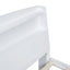 Full Size Platform Bed with Storage LED Headboard  Twin Size Trundle and 3 Drawers White - Korvel