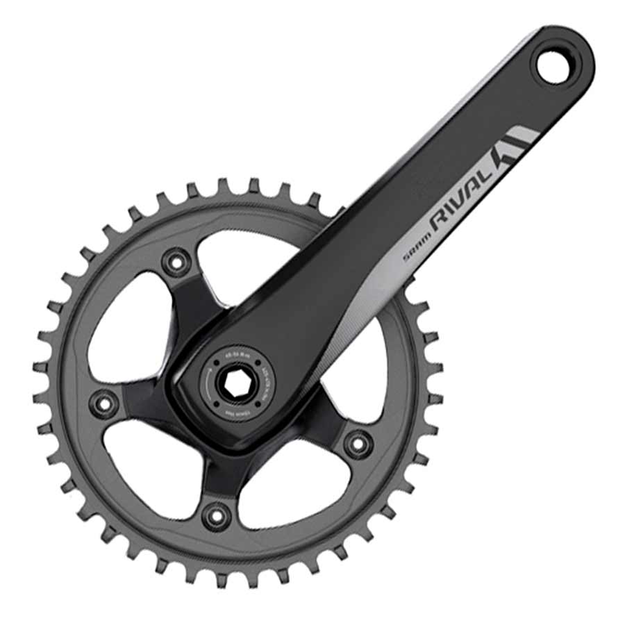 Pédalier SRAM Rival1 11 Vitesses 175mm 50T BCD:110mm GXP Noir