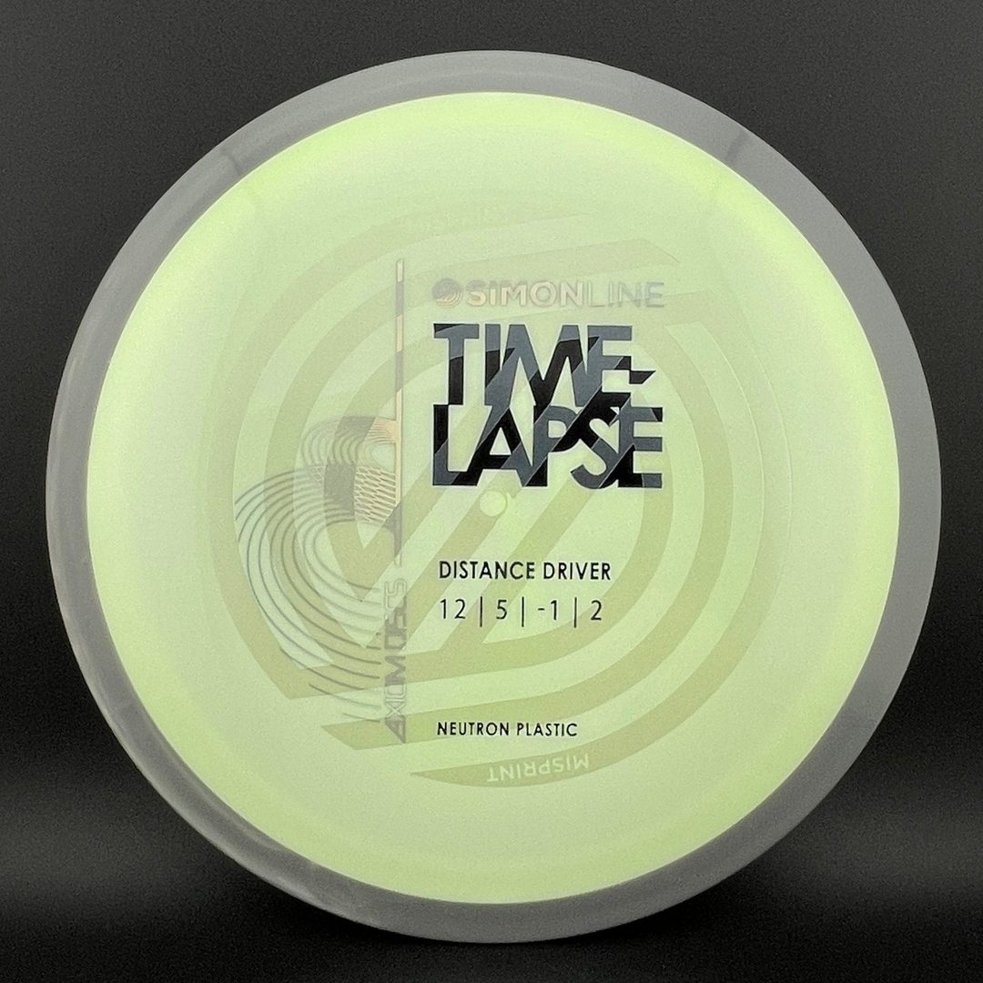 Neutron Time-Lapse (Re-Tooled) - Error de impresión de Simon Line