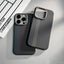 Funda Dura Magnética de Patrón Kevlar Premium para iPhone 15 ProMax