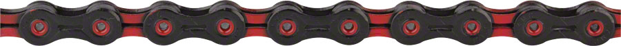 Cadena KMC DLC 11 - 11 Velocidades 118 Enlaces Negro/Rojo