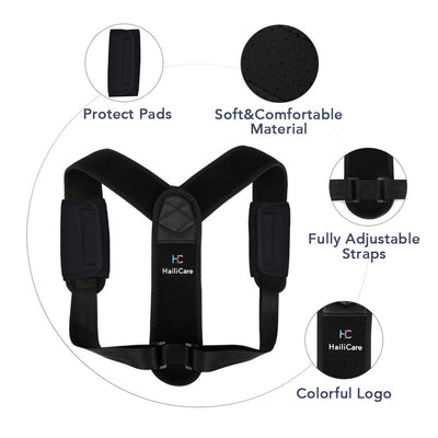 Invisible Back Support Belt for Improved Posture