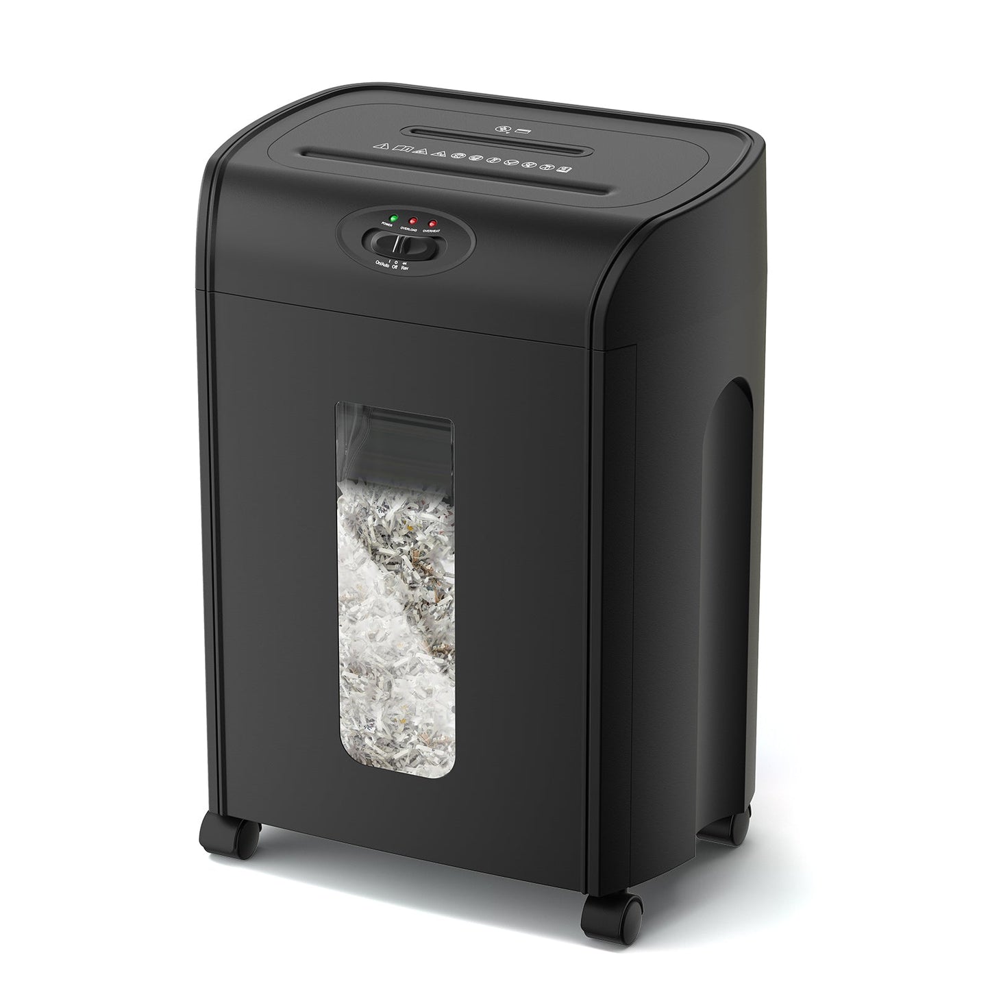 Heavy Duty Cross Cut Paper Shredder - 15 Sheets Capacity
