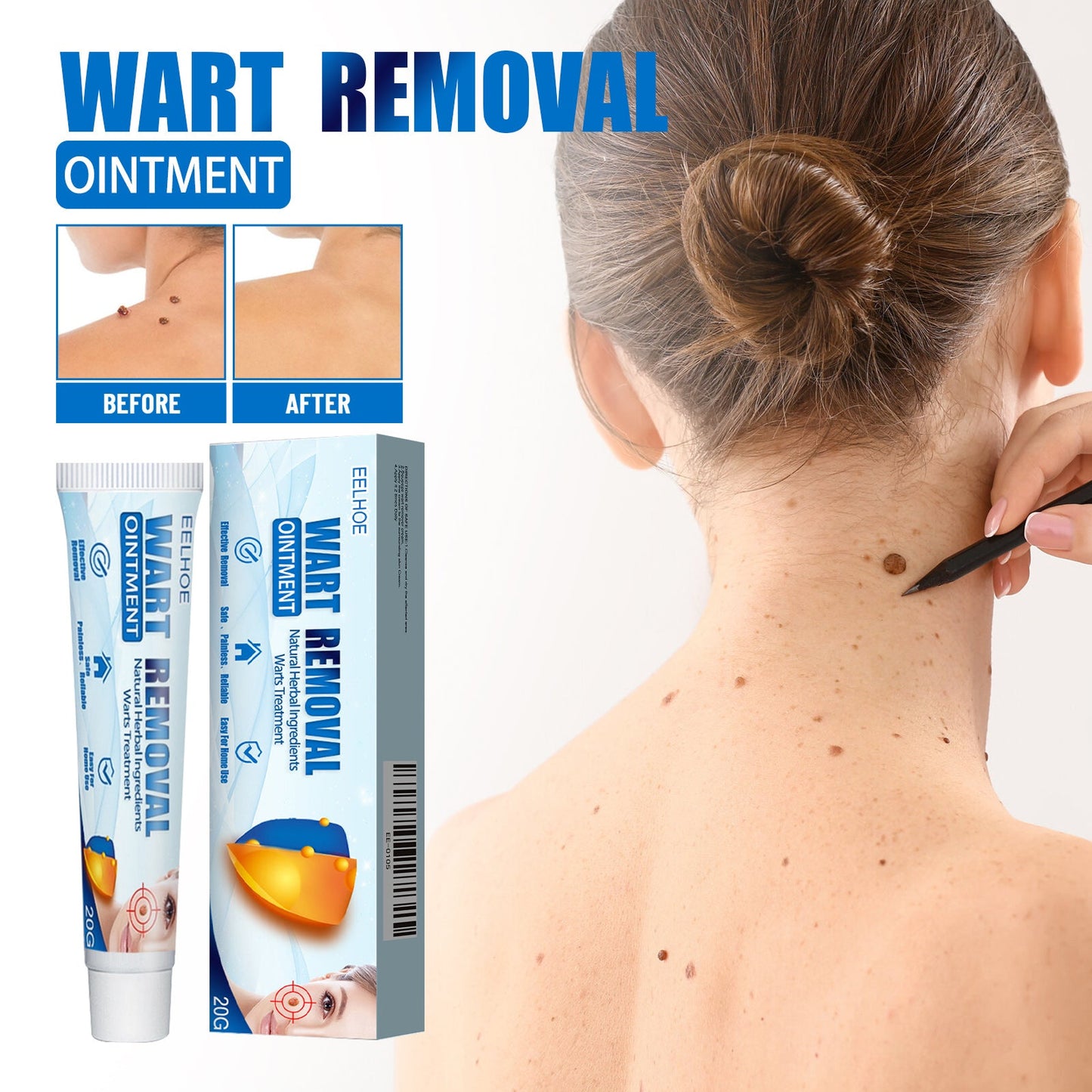Keyu Cream Clean Skin Repair Care Body Face Remove Face Label Keyu Cream - Korvel