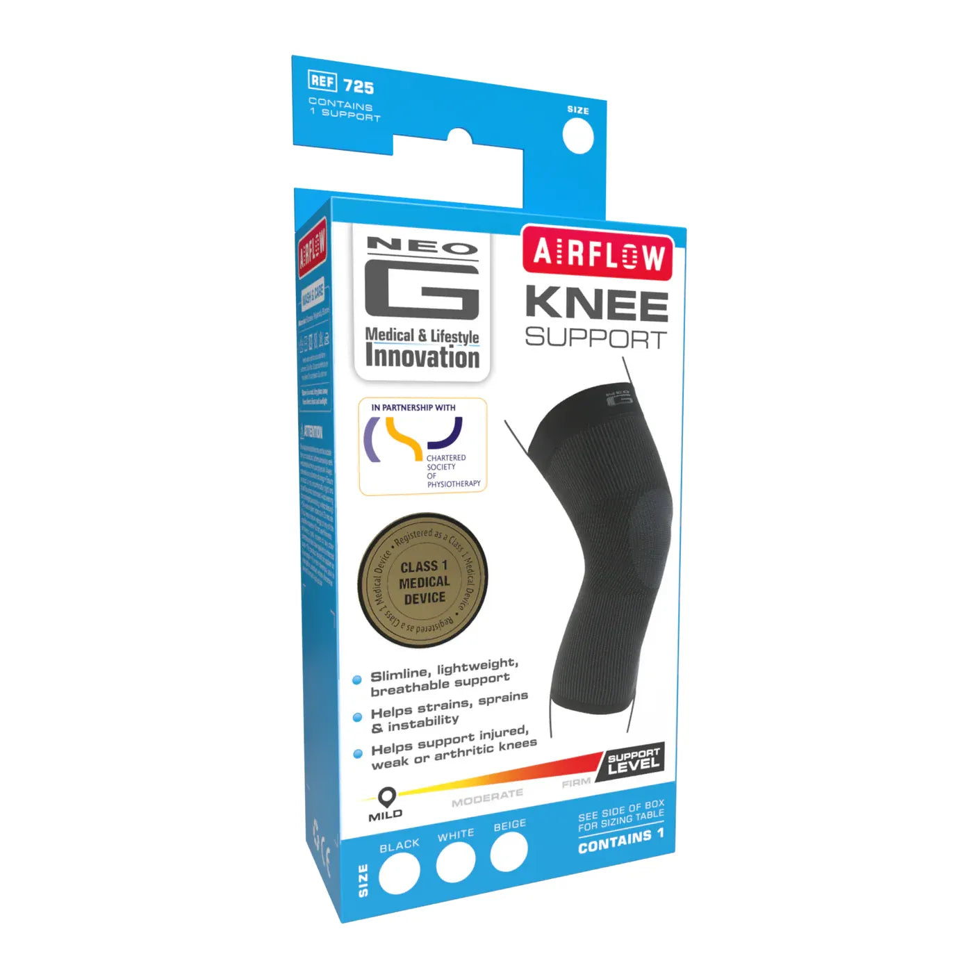 Soporte de Rodilla Neo G Airflow - Tamaño Pequeño
