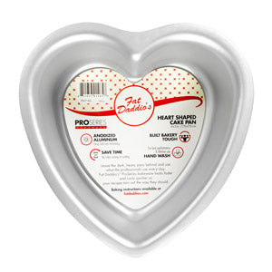 Fat Daddio's Heart Shaped Cake Pans - 3 Sizes Available