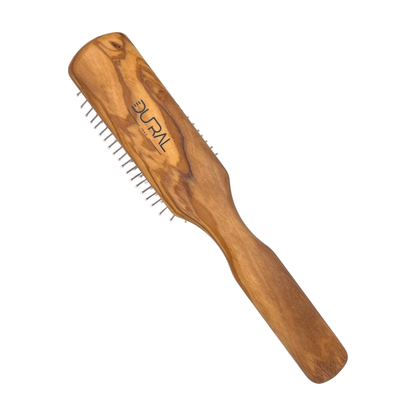Dural Wooden Rubber Cushion Brush with Steel Pins