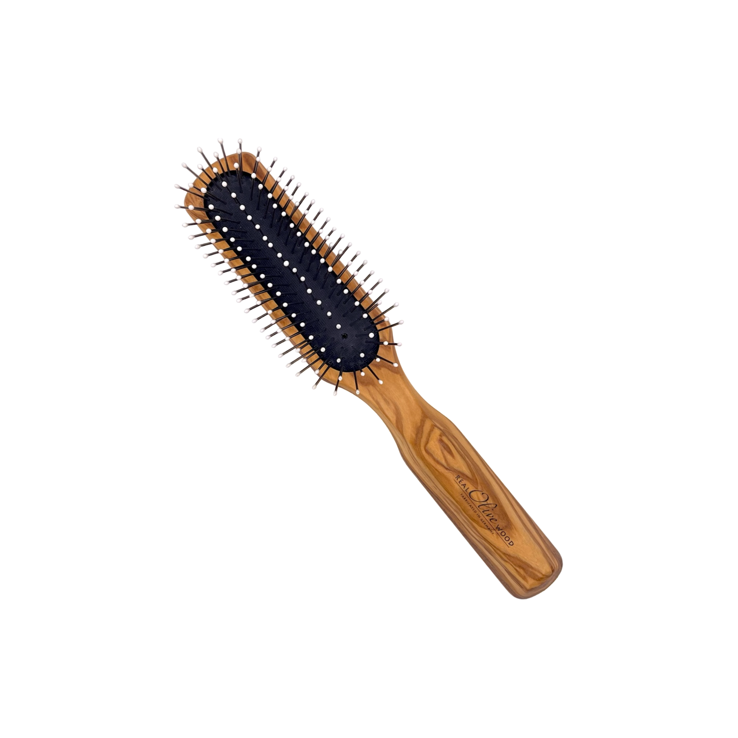 Dural Wooden Rubber Cushion Brush with Steel Pins