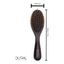Cepillo de Pelo Paddle de Madera de Fresno Dural con Púas de Madera