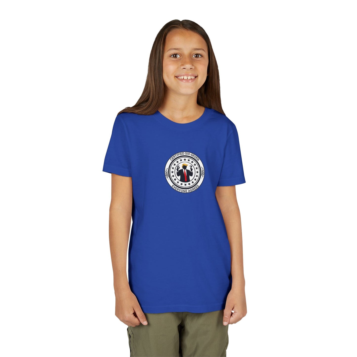 Camiseta Infantil Certificada Six-Seven
