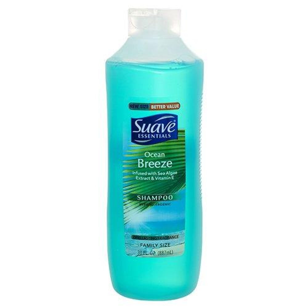 Champú Suave Essentials Ocean Breeze - 30oz