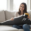 Reclining Silhouette Pillow — Unbothered Elegance
