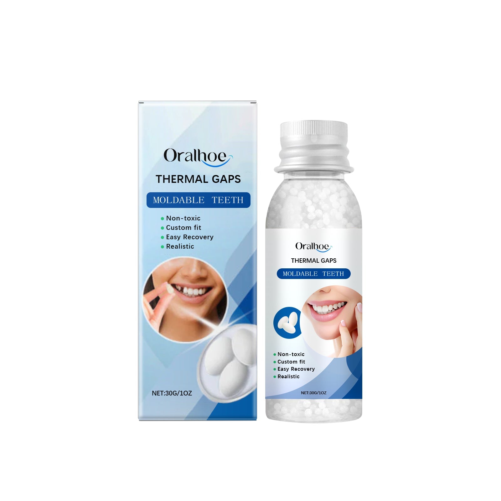 Can Shape Solid Dental Glue To Modify Teeth Temporary Hole Filling Glue Denture Glue - Korvel