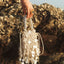 Elegant French-Style Woven Bucket Bag with Tassels