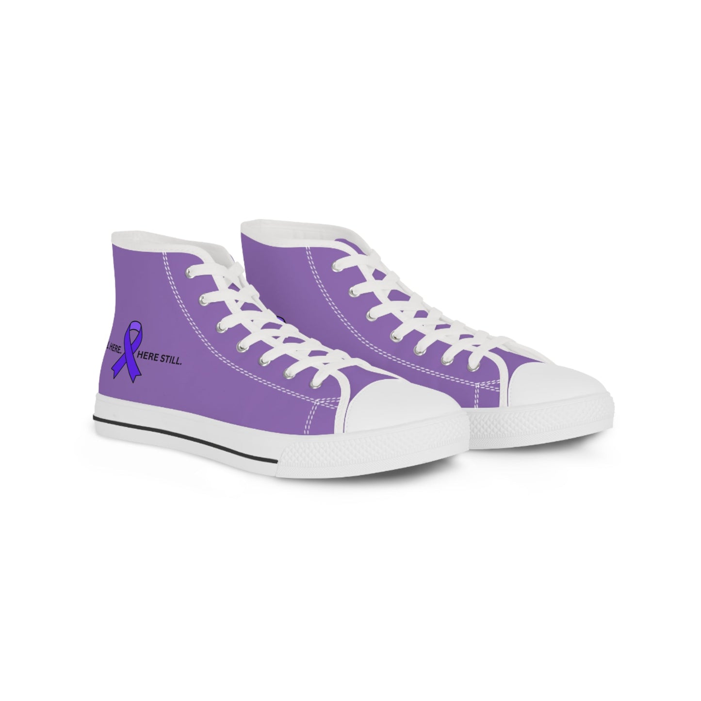 Men’s High-Top Sneakers – Epilepsy Awareness