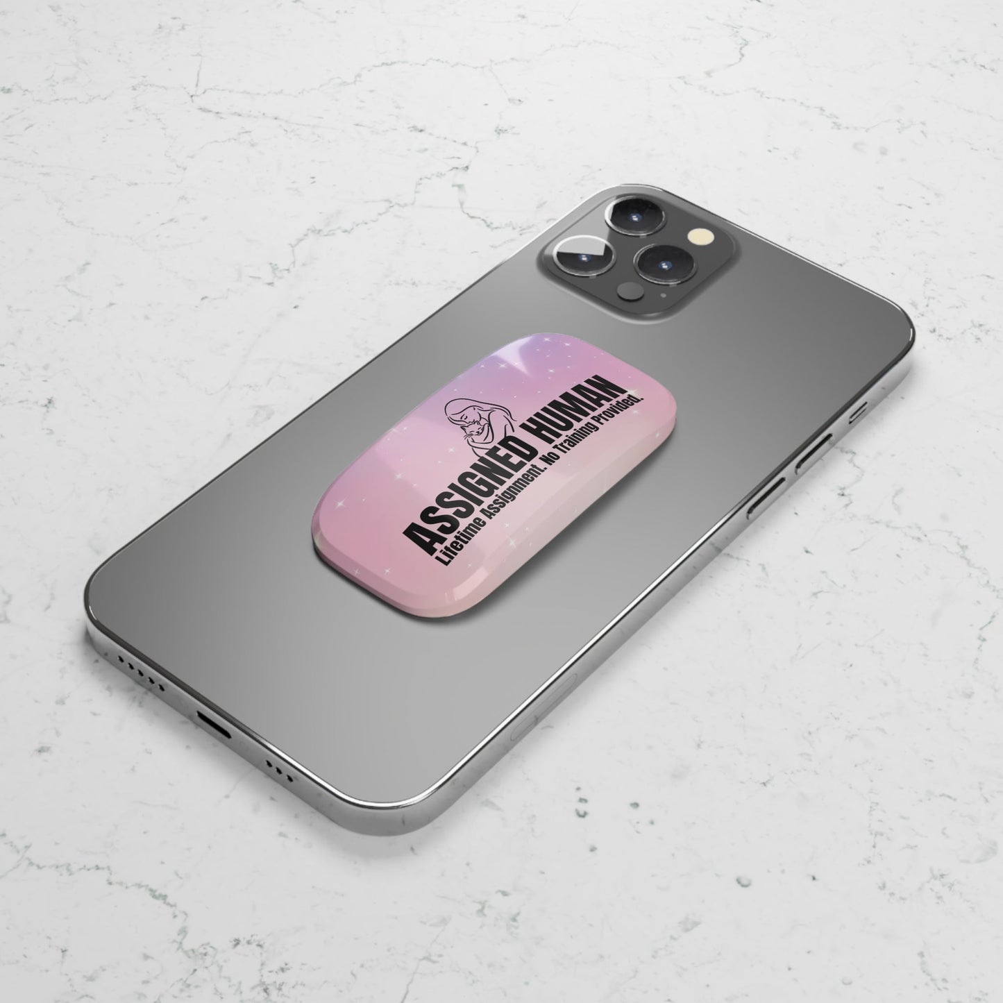 Assigned Human Phone Stand – Premium Phone Grip & Kickstand
